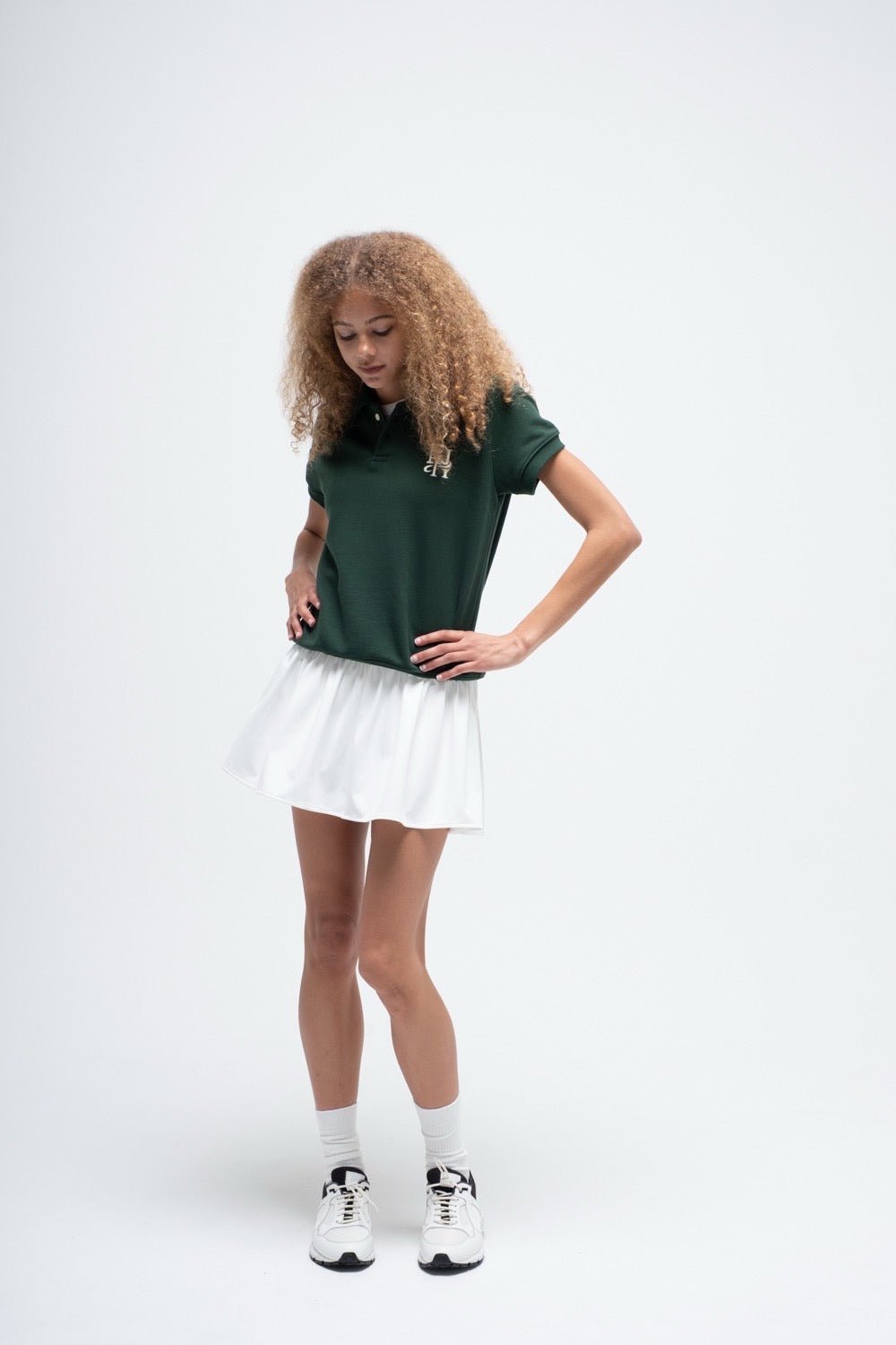RUFFLOG スカート SLIT GATHERED SKIRT – RUFFLOG