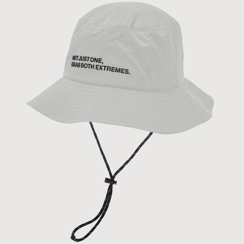 WATER REPELLENT BUCKET HAT GRAY