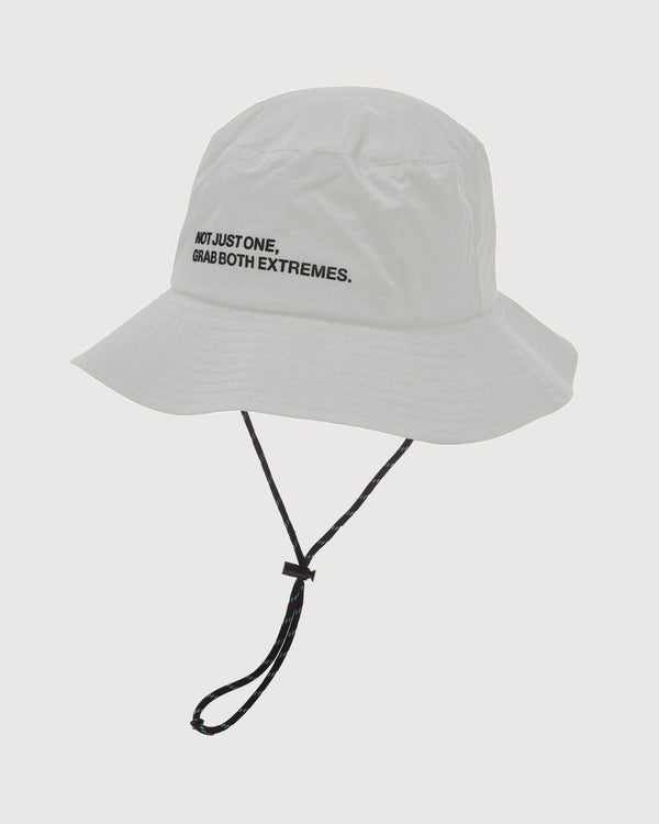 WATER REPELLENT BUCKET HAT GRAY