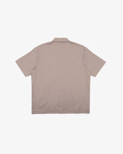 Reymon S/S Stripe Oxford Button-Up Shirt