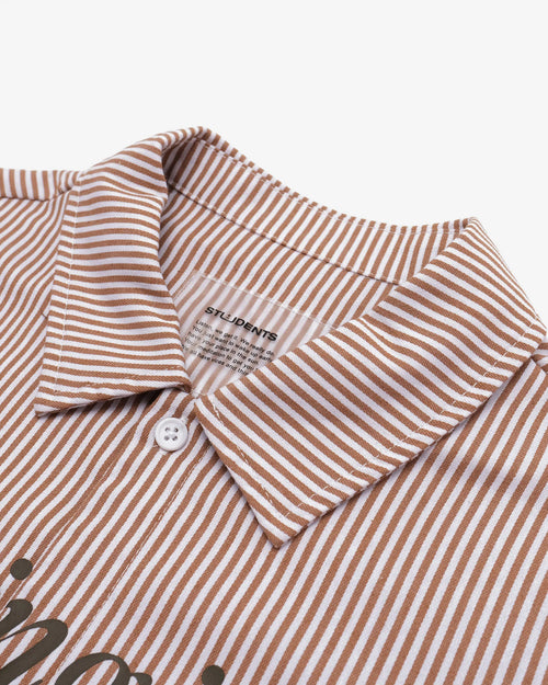 Reymon S/S Stripe Oxford Button-Up Shirt