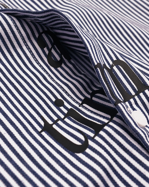 Reymon S/S Stripe Oxford Button-Up Shirt