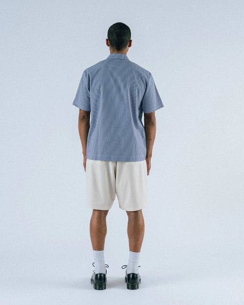 Reymon S/S Stripe Oxford Button-Up Shirt