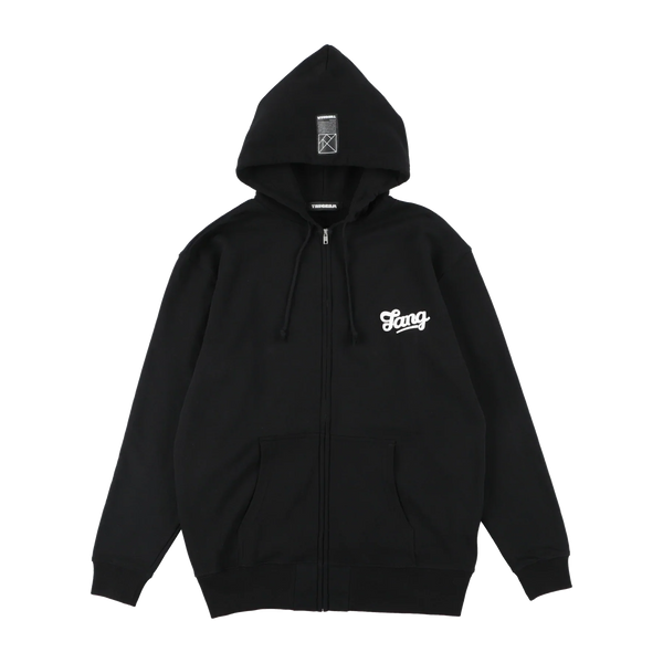 TANG LOGO FULL ZIP SWEAT HOODIE Black