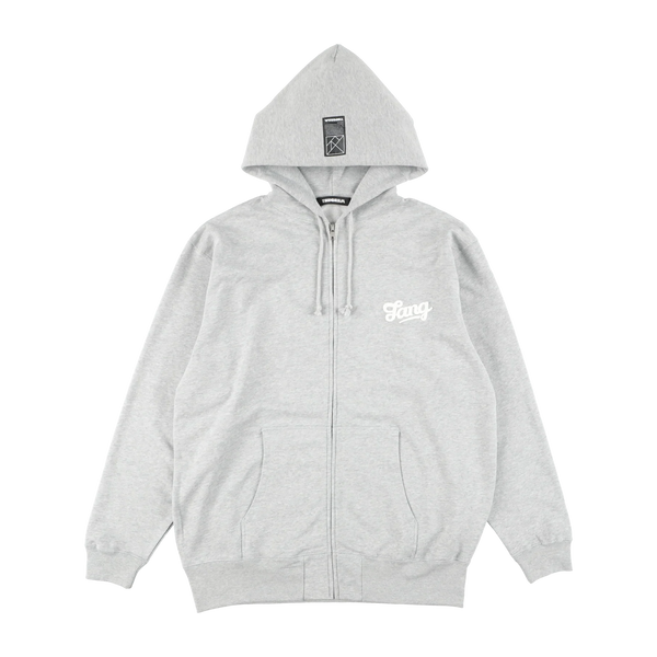 TANG LOGO FULL ZIP SWEAT HOODIE Mix Grey