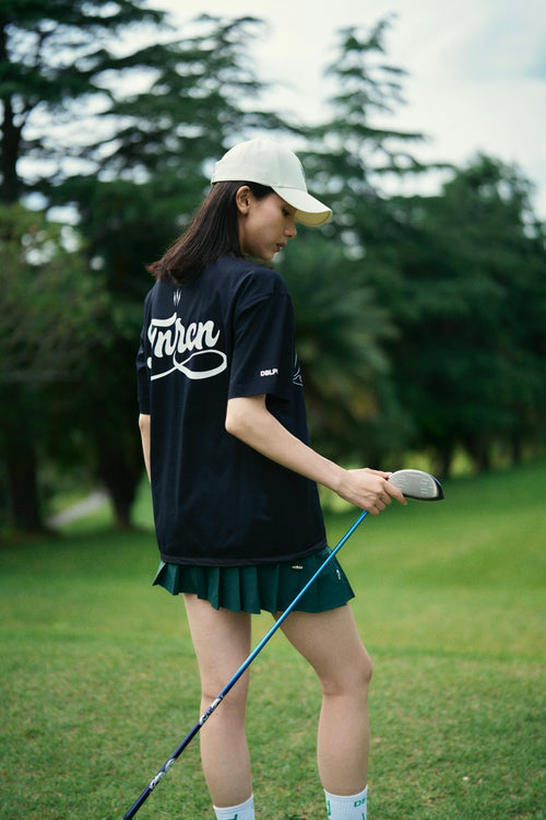WM SIGNATURE LOGO S/S MOCK NECK TEE