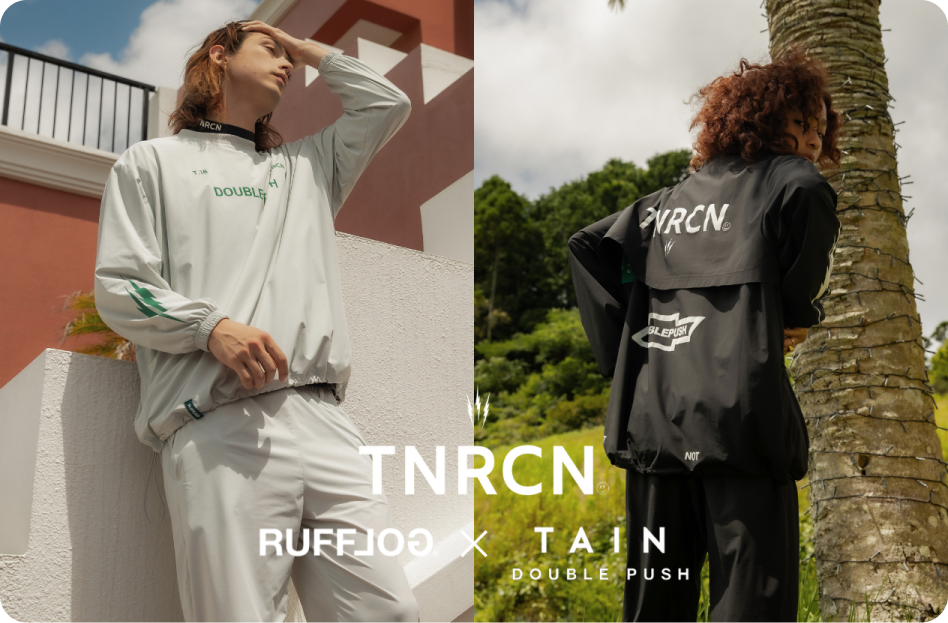 ラフロッグ　RUFFLOG モックネック RUFFLOG ラフロッグ モックネック XXL 美品