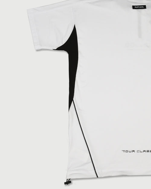 WM TOUR CLASSIC HENLEY NECK HALF ZIP  S/S SHIRTS