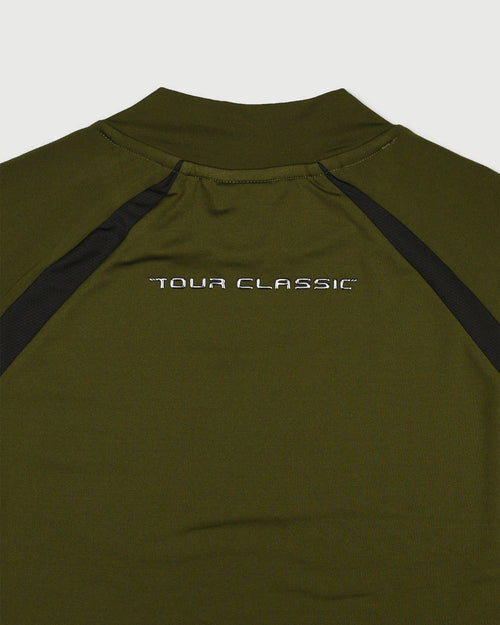TOUR CLASSIC RAGLAN MESH MOCK S/S SHIRTS