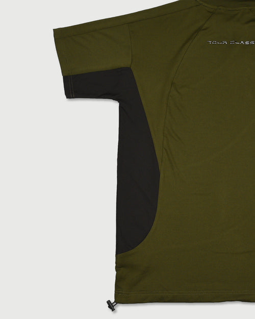 TOUR CLASSIC SIDE MESH MOCK S/S SHIRTS