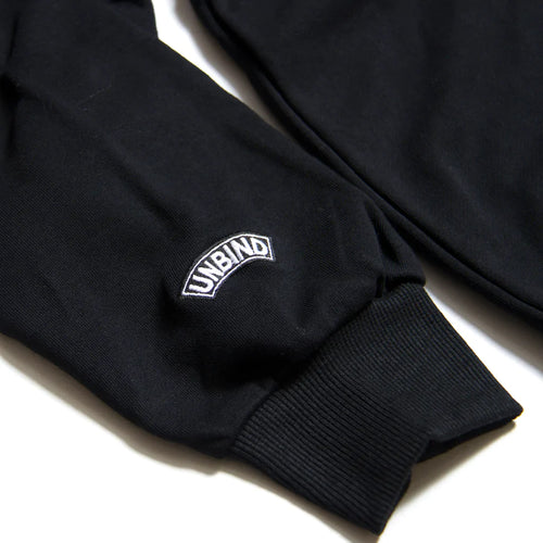HALF ZIP SWEAT BLACK