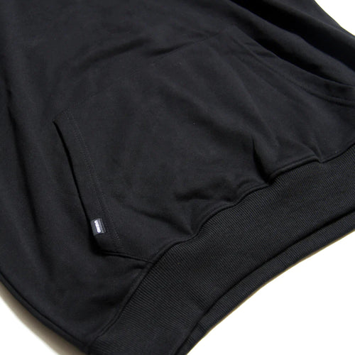 HALF ZIP SWEAT BLACK