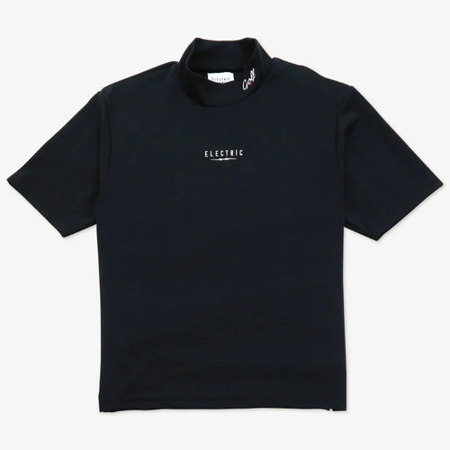 UNDERVOLT MOCK NECK S/S TEE - BLACK