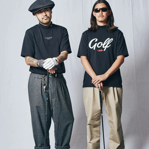 UNDERVOLT MOCK NECK S/S TEE - BLACK