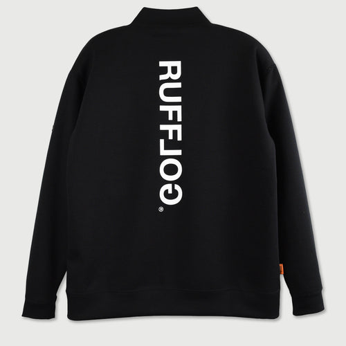 VERTICAL LOGO L/S MOCKNECK
