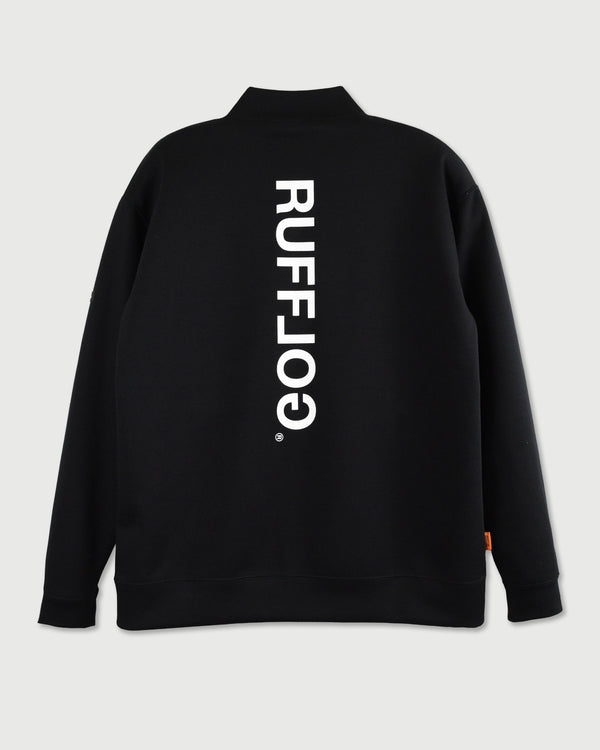 VERTICAL LOGO L/S MOCKNECK