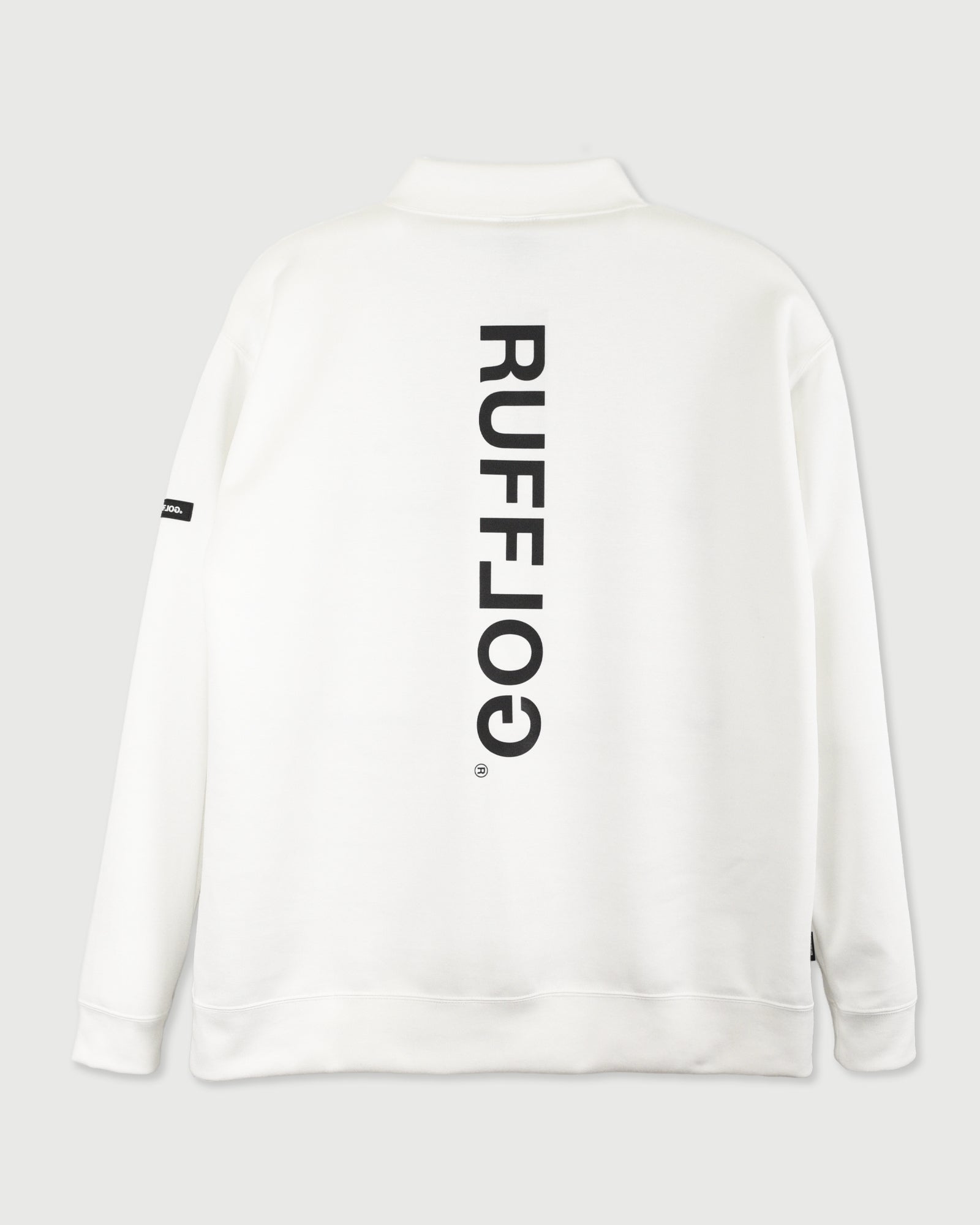 VERTICAL LOGO L/S MOCKNECK – RUFFLOG