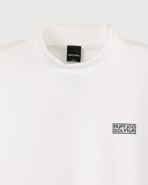 WM VERTICAL LOGO L/S MOCKNECK