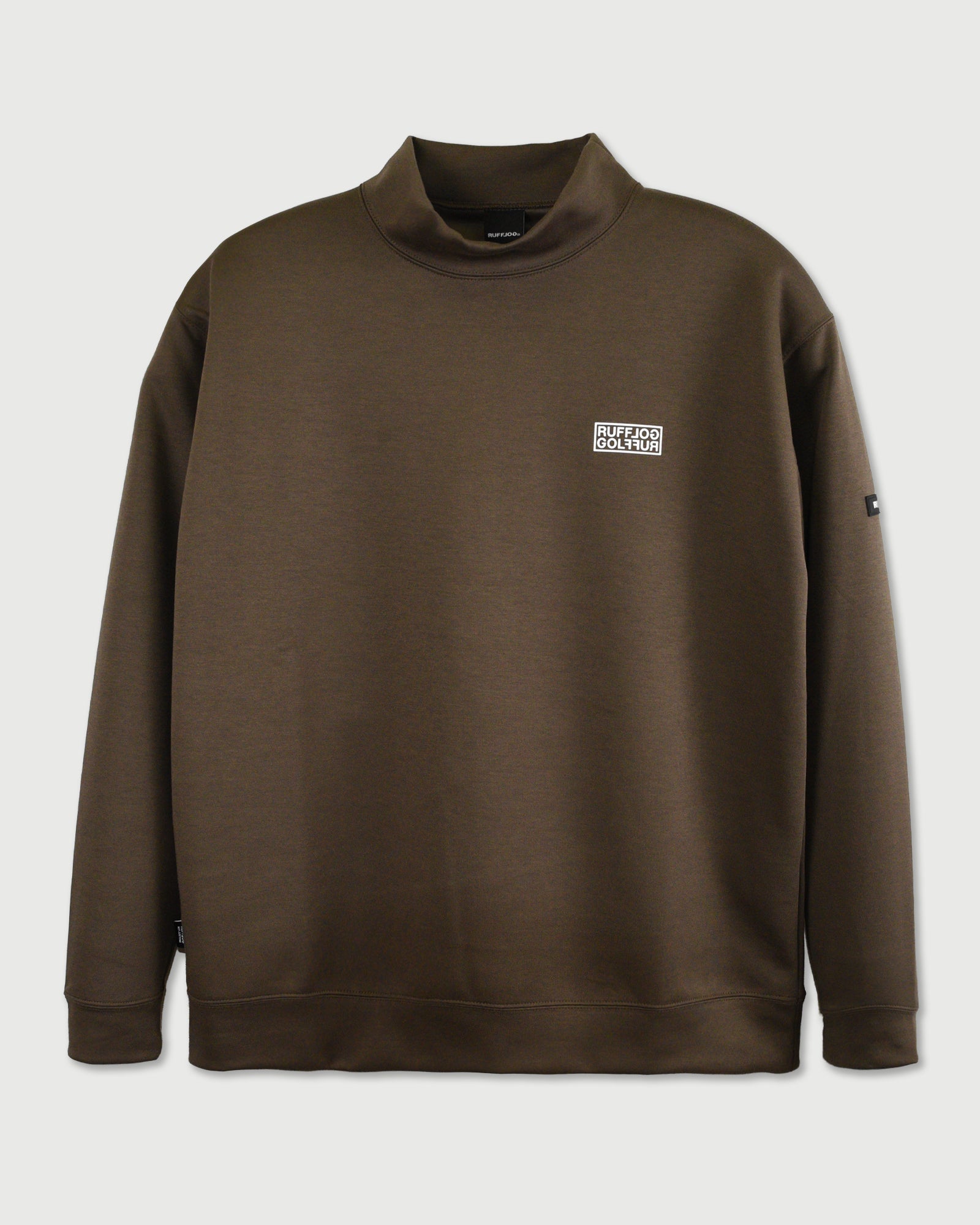 WM VERTICAL LOGO L/S MOCKNECK – RUFFLOG