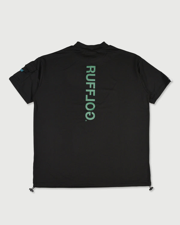WM VERTICAL LOGO OUTPOCKET MOCK NECK SHIRTS
