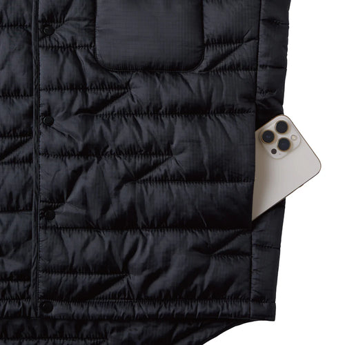 VOLT QUILTING VEST BLACK