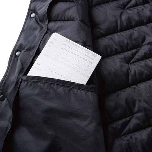 VOLT QUILTING VEST BLACK