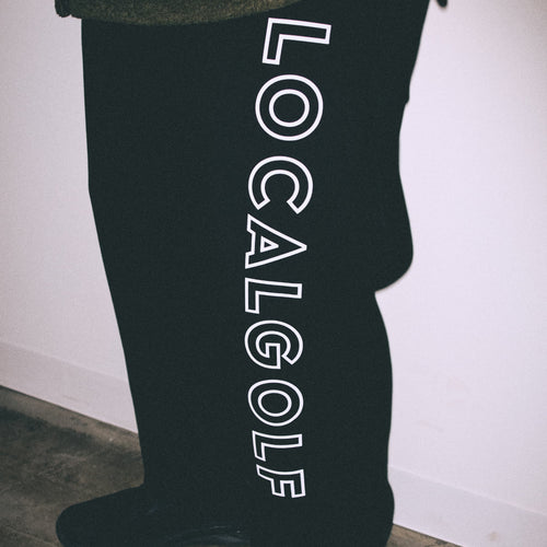 Cardboard Knit Jogger PANTS BLACK