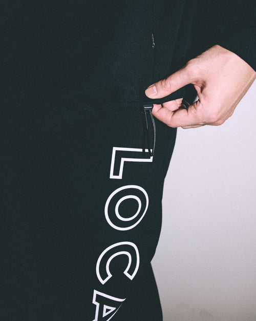 Cardboard Knit Jogger PANTS BLACK