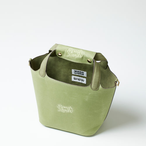 WAX CANVAS CART BAG Light Green