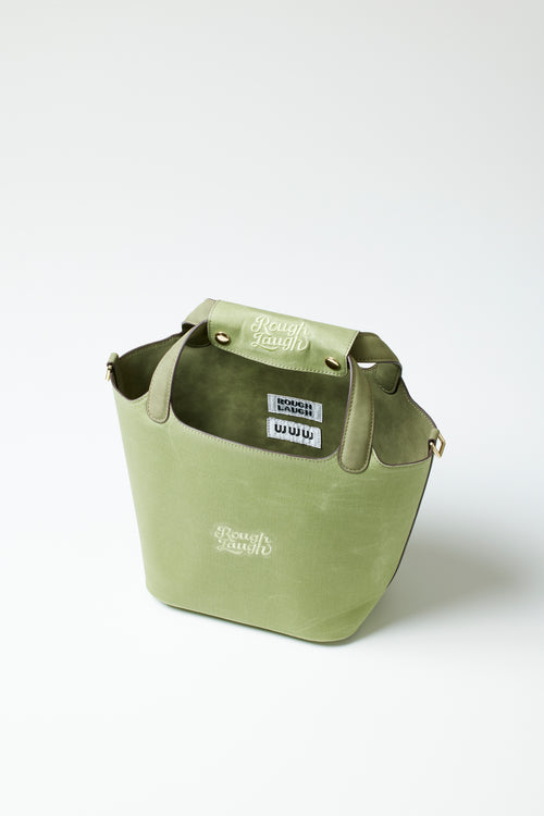 WAX CANVAS CART BAG Light Green