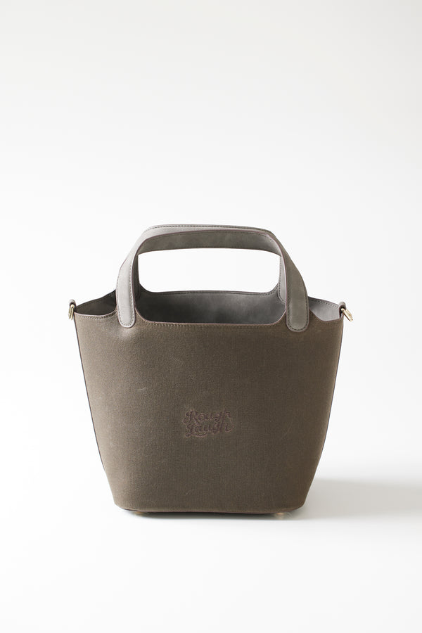 WAX CANVAS CART BAG Dark Brown