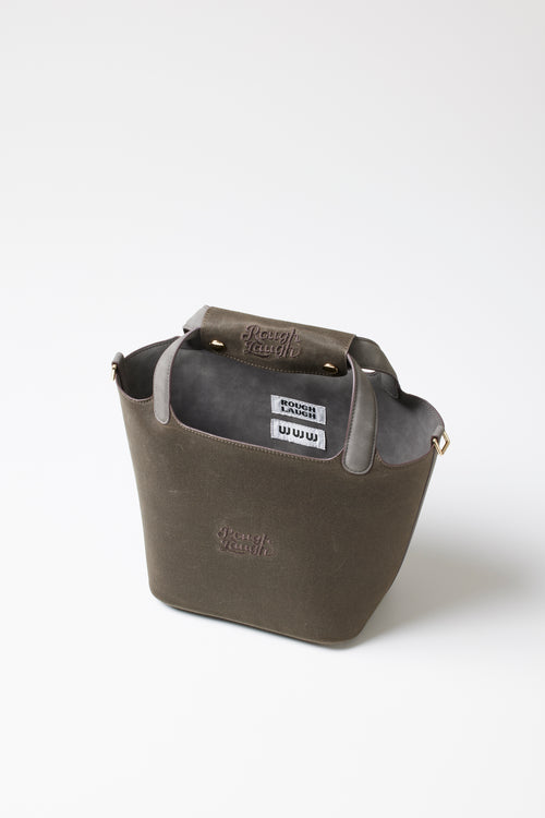 WAX CANVAS CART BAG Dark Brown