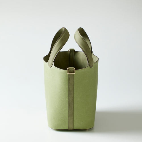 WAX CANVAS CART BAG Light Green