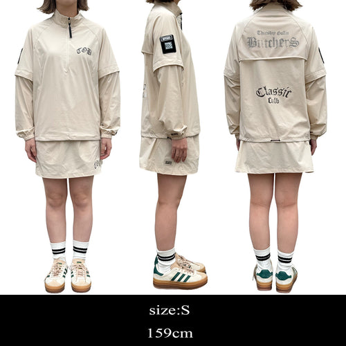 H/Zip Rip Stretch Convertible Piste(WOMEN)