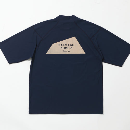 SURF Mockneck S/S(Kolepa Stamp) NAVY