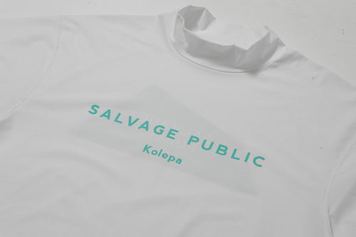 SURF Mockneck S/S(Kolepa Stamp) WHITE