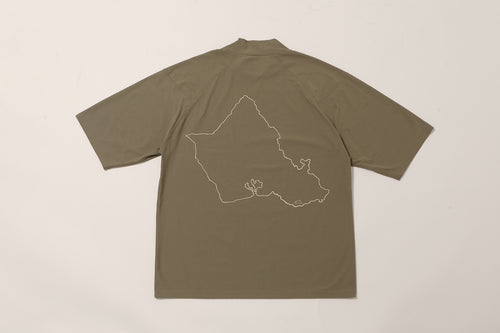 SURF Mockneck S/S(OAHU) SAGE