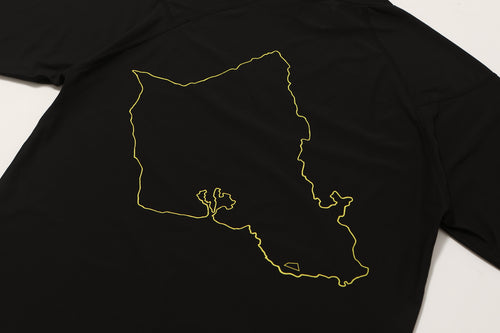 SURF Mockneck S/S(OAHU) BLACK