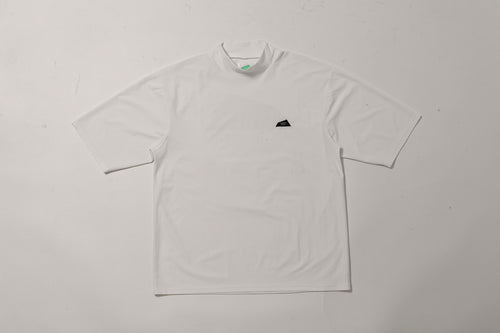 SURF Mockneck S/S(DH Dimple) WHITE