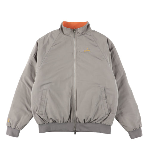 REVERSIBLE BLOUSON JACKET SILVER/ORANGE