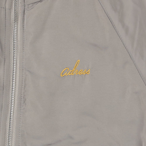 REVERSIBLE BLOUSON JACKET SILVER/ORANGE