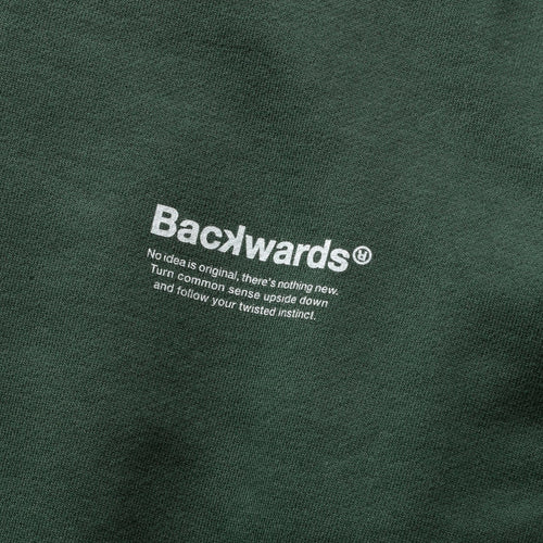 Boom Box Back Print Sweat Crew