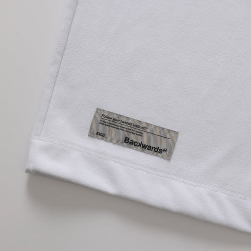 Bkws Lazy Cheeth Back Print Mock Neck S/S_511-12009
