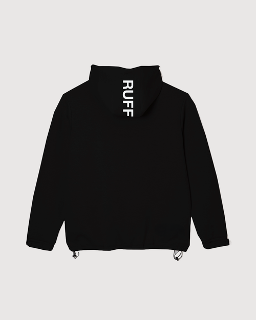 ZIP HOODIE JACKET BLACK