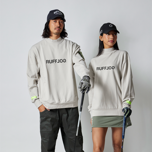 MOCK NECK SWEAT BEIGE