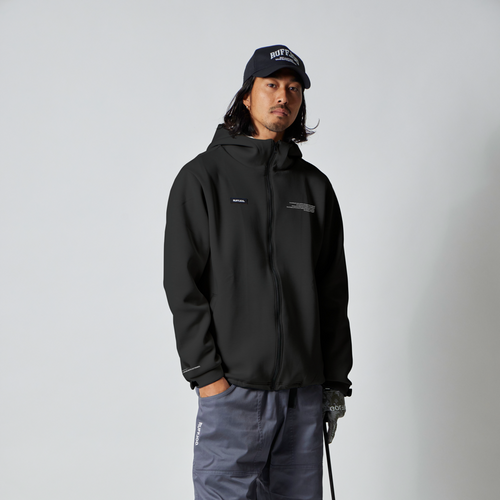 ZIP HOODIE JACKET BLACK