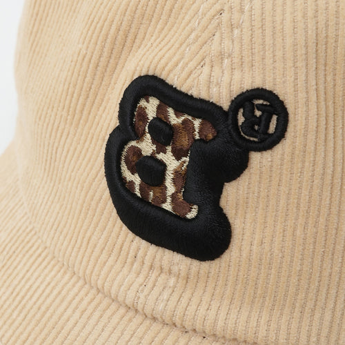 Animal B Cords LP 6 Panel Cap BEIGE