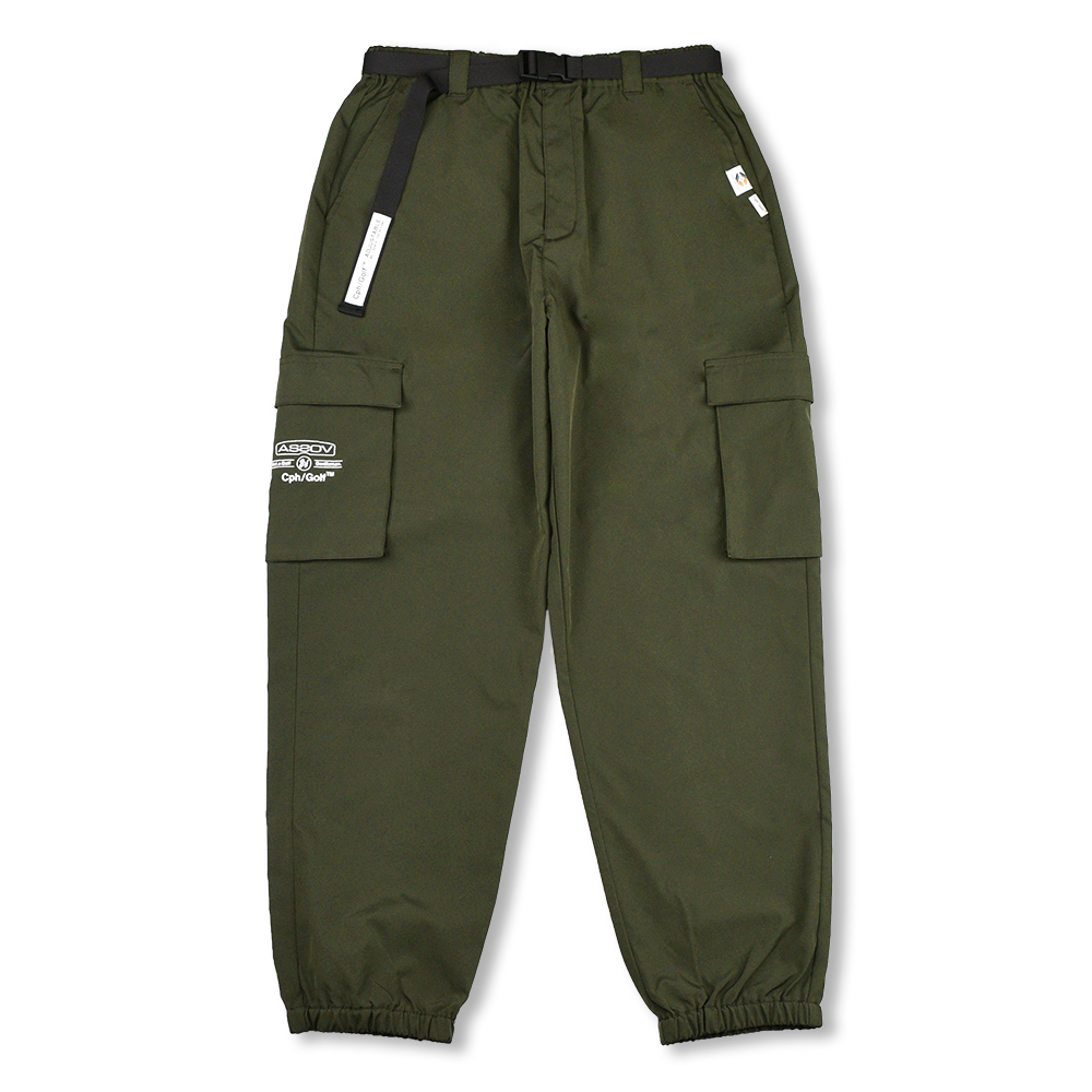 AS2OV × Cph/Golf ADJUSTABLE CARGO PANTS AS2OV × Cph/Golf™ #ADJUSTABLE CARGO PANTS - BLACK - – Cph