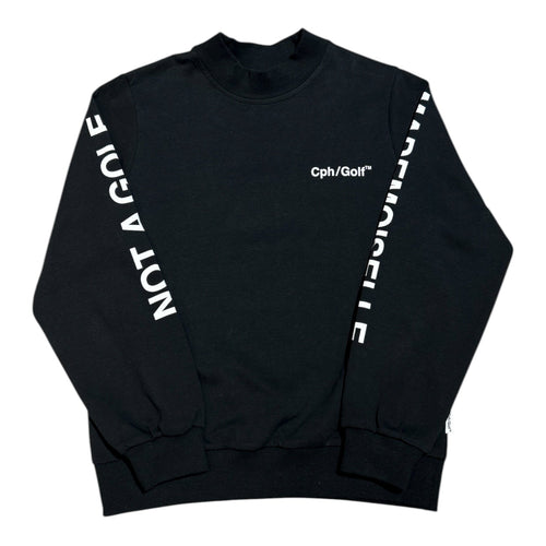 [WOMEN] Cph/Golf LOGO LS MOCK NECK TEE