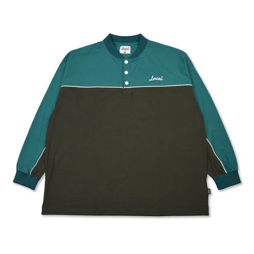 Contrast Piping L/S Henley